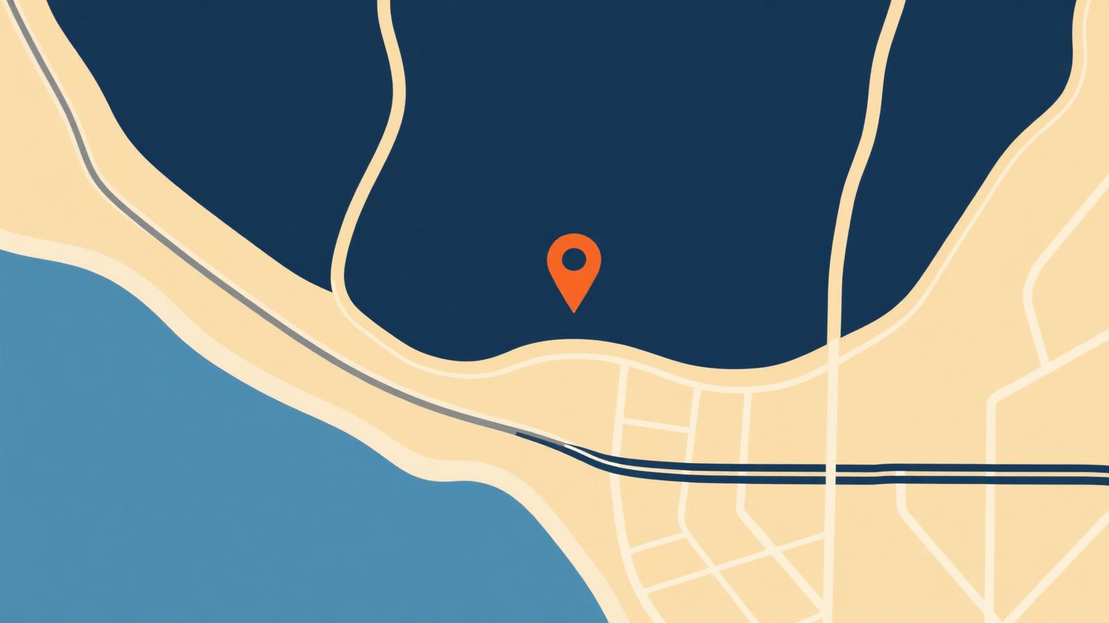 Mapa ilustrativo da região do Jardim Aurora